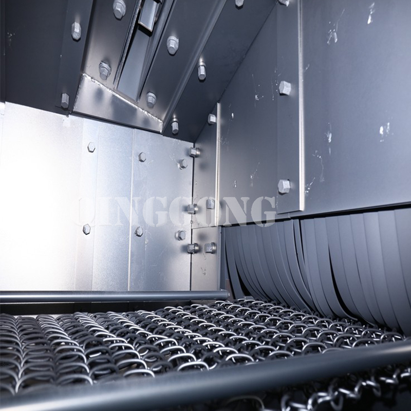 Wire Mesh Belt shot blasting machine for Aluminum Alloy Castings